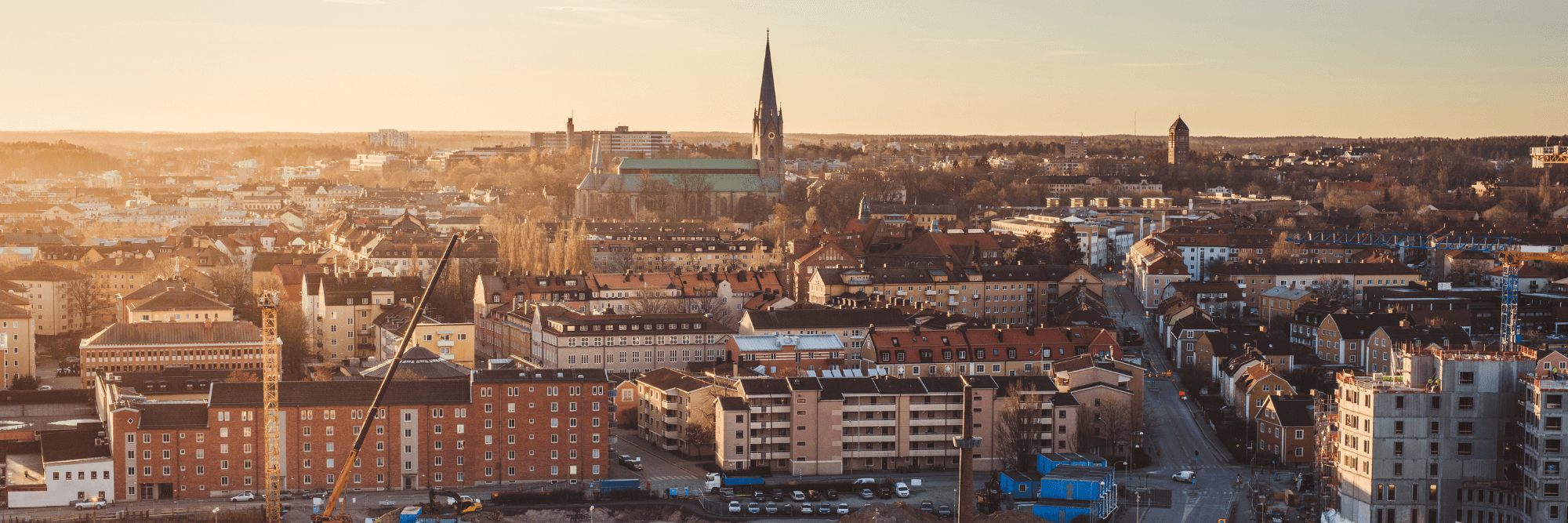Vy över Linköping