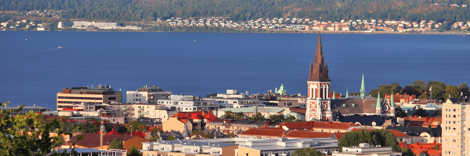 Vy över Jönköping