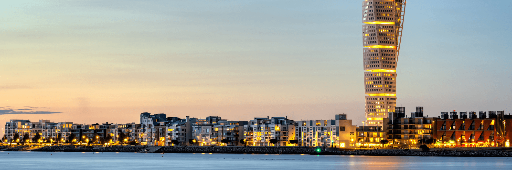 Vy över Malmö
