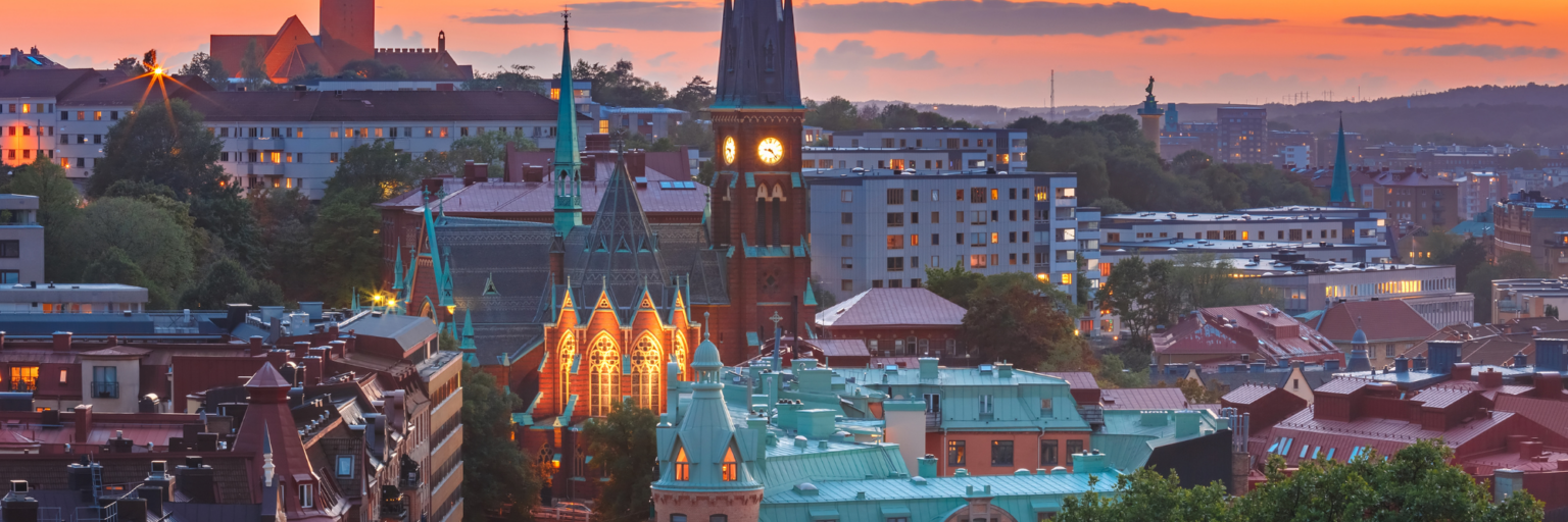 Vy över Göteborg